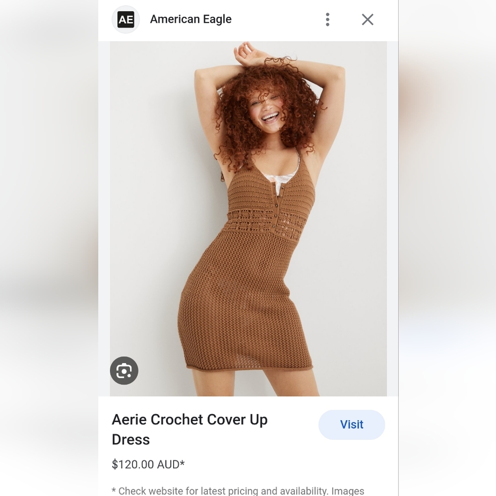 American eagle cover up dress